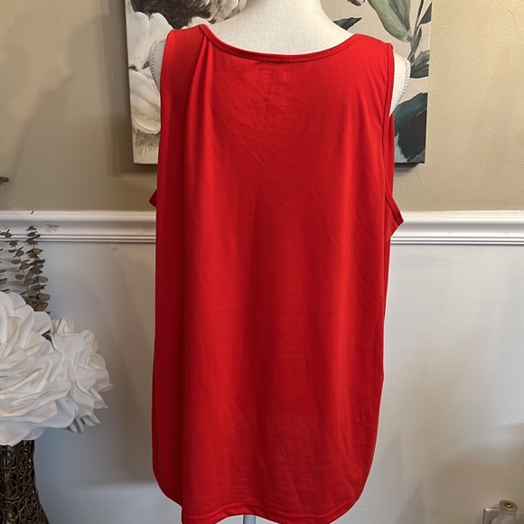 NASA Red White & Blue Tank Top SZ 3X - Picture 5 of 7